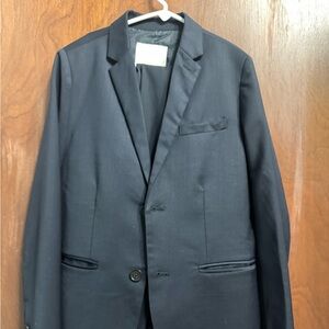 Elegant Navy BOY Tailored Suit